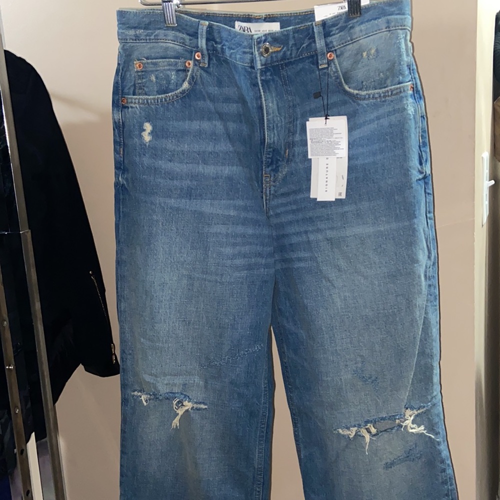🌷NWT ZARA the Trevor ZW jeans - Picture 8 of 12